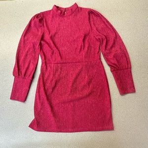 GLAMOROUS Hot Pink Dress With Cutout Back MUST SEE